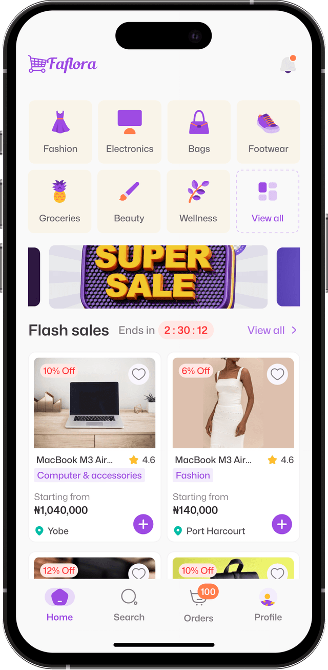 Faflora App Preview
